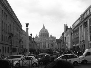 Via della Conciliazione mit Blick auf die Basilika