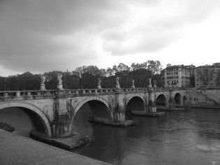 Ponte Sant'Angelo (Hadriansbr�cke oder Engelsbr�cke)