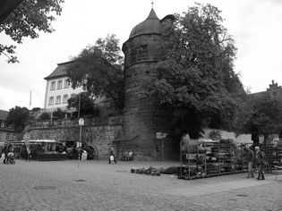 Platz vor der oberen Stadt