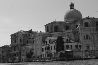 Blick auf die Geb�due bei der Grand Canal Tour