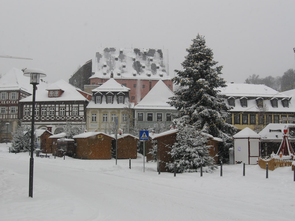 Lichtenfels im Winter